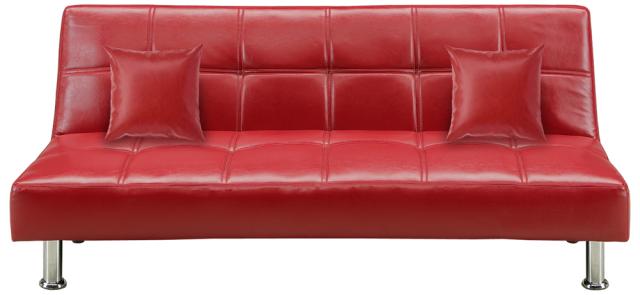 関家具 378995(セキカグ) ソファベッド ネロ II（レッド）To Meet サイズ(約)：幅165×奥行き80×高さ70cm[378995セキカグ] 返品種別B
