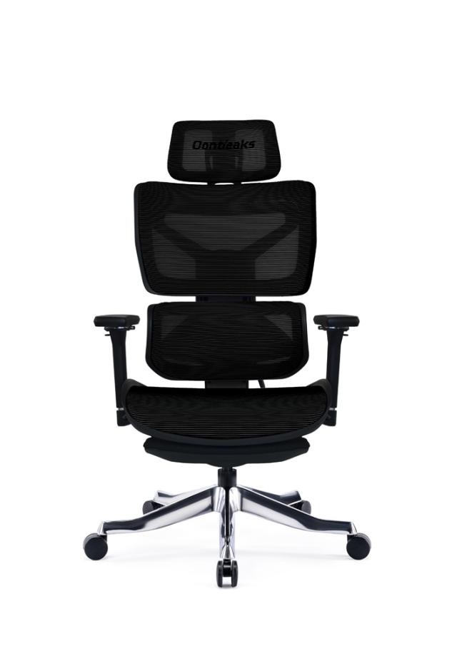 Contieaks・コンティークス・オフィスチェア・パソコンチェア・ワークチェア・デスクチェア・椅子(イス) : Contieaks ゲーミングチェア メッシュ ブラック 黒
