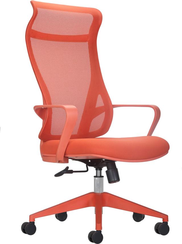 関家具 396272 デスクチェア コルマ(オレンジ)[396272] 返品種別A