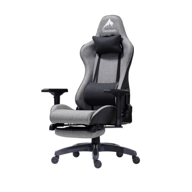 Contieaks(コンティークス) V3 オットマン付きチェア（グレー） シャスティーナ 【メーカー直送品】 426043返品種別B_1