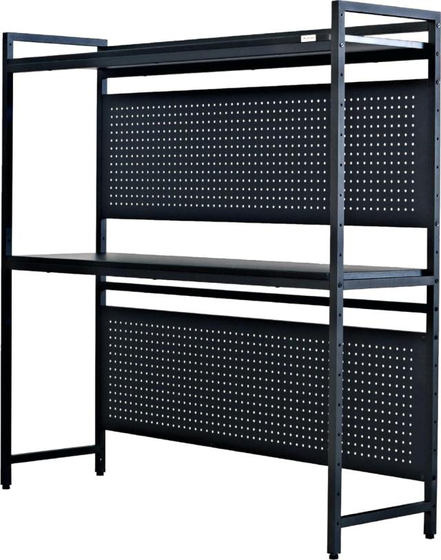 Contieaks(コンティークス) 収納ラック セクターV3（幅140cm・ブラック） 【メーカー直送品】 459734返品種別A