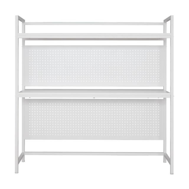 Contieaks(コンティークス) 収納ラック セクターV3（幅140cm・ホワイト） 【メーカー直送品】 459737返品種別A