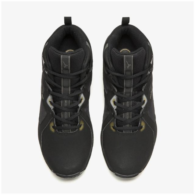 ミズノ ウエーブダイバース LG 4（ブラック×ゴールド×ダークグレー・サイズ：29.0cm） K1GF227109290返品種別A