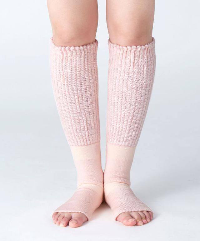 1足 岡本 靴下サプリ まるでこたつ おやすみスイッチ/ピンク/22-25cm