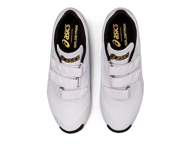 アシックス 野球 トレーニングシューズGOLDSTAGE TRAINER(ホワイト/ホワイト・サイズ：26.5cm) asics 1121A061-100-26.5返品種別A