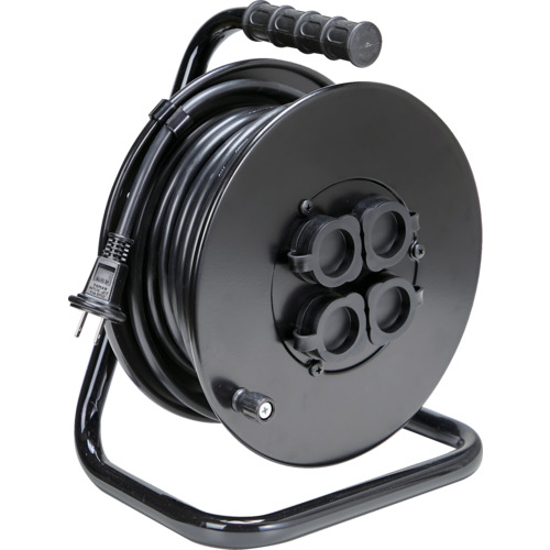 トラスコ中山 ODL-15MBK 電工ドラム ジェネラルリール15m 屋外用トラスコ中山[ODL15MBK] 返品種別B 8,580円