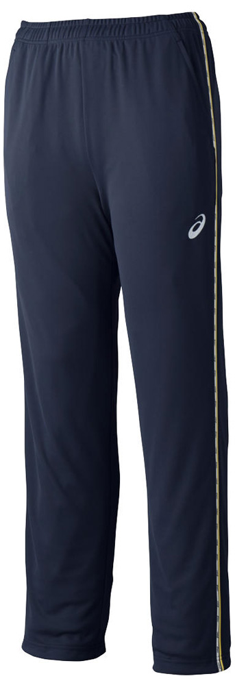 アシックス 2031D812-400-M メンズ ドライトレーニングパンツ（ネイビー×イエロー・サイズ：M）asics[2031D812400M] 返品種別A
