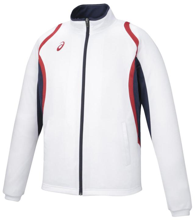 アシックス 2031D912-100-3XL メンズ ドライトレーニングジャケット（ホワイト・サイズ：3XL）asics[2031D9121003XL] 返品種別A