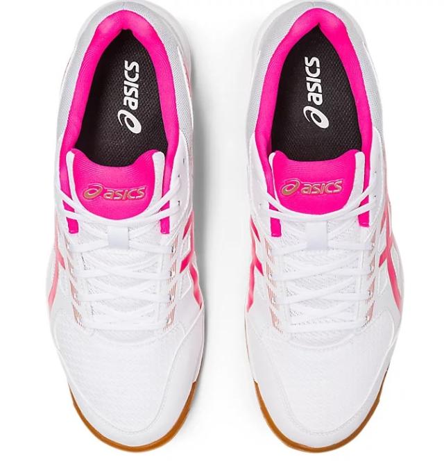アシックス 卓球シューズ　ATTACK HYPERBEAT 4（WHITE/PINK GLO・サイズ：26.0cm） 1073A056-101-26.0返品種別A_5