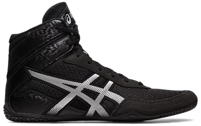 アシックス メンズ レスリングシューズ MATCONTROL 3（BLACK/PURE SILVER・サイズ：25.5cm） asics 1081A053-001-25.5返品種別A