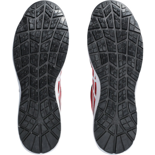 アシックス ウィンジョブ CP219 BOA クラシックレッド×ホワイト 27.0cm JSAA規格 A種 ASICS WINJOB 1273A092.600-27.0返品種別B_2
