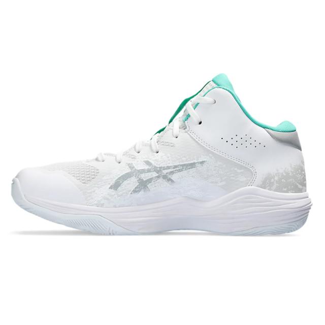 アシックス ユニセックス バスケットボールシューズ NOVA FLOW 2（White/Piedmont Grey・サイズ：26.5cm） 1063A071-101-26.5返品種別A