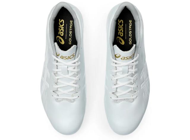 アシックス ユニセックス 野球 金属スパイク GOLDSTAGE MA 3 WIDE(White/White・サイズ：25.5cm) asics 1123A052-110-25.5返品種別A