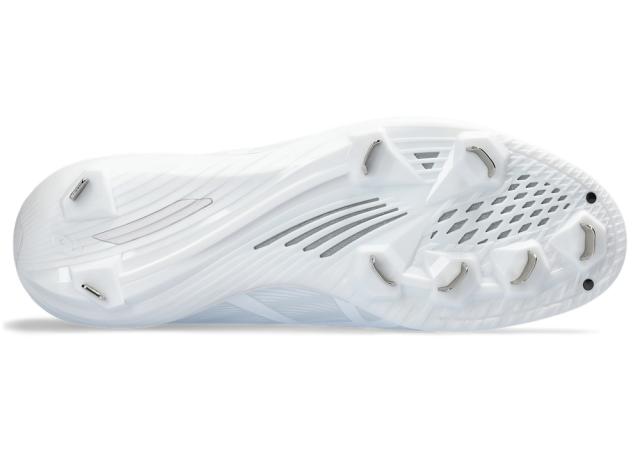 アシックス ユニセックス 野球 金属スパイク GOLDSTAGE MA 3 WIDE(White/White・サイズ：25.5cm) asics 1123A052-110-25.5返品種別A