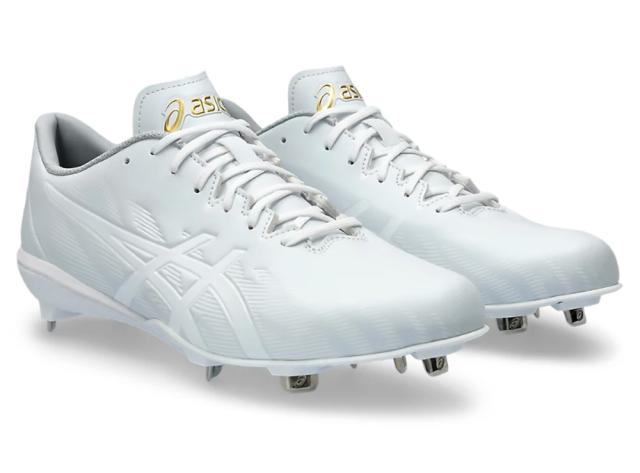 アシックス ユニセックス 野球 金属スパイク GOLDSTAGE MA 3(White/White・サイズ：25.5cm) asics 1123A049-110-25.5返品種別A