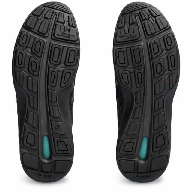 アシックス レディース ウォーキングシューズ ハダシウォーカー（ブラック/ブラック・サイズ：22.5cm） 1292A066-001-22.5返品種別A