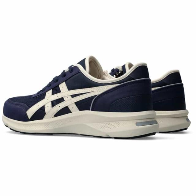 アシックス 1291A056-400-26.5 メンズ ウォーキングシューズ ハダシウォーカー（ネイビーブルー/ライトベージュ・サイズ：26.5cm）asics walking HADASHIWALKER M056[1291A056400265] 返品種別A