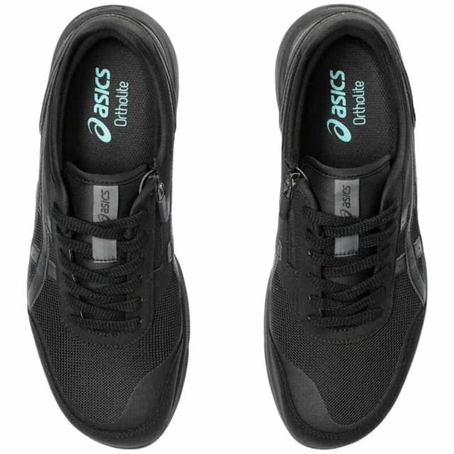 アシックス メンズ ウォーキングシューズ ハダシウォーカー（ブラック/ブラック・サイズ：25.0cm） 1291A056-001-25.0返品種別A