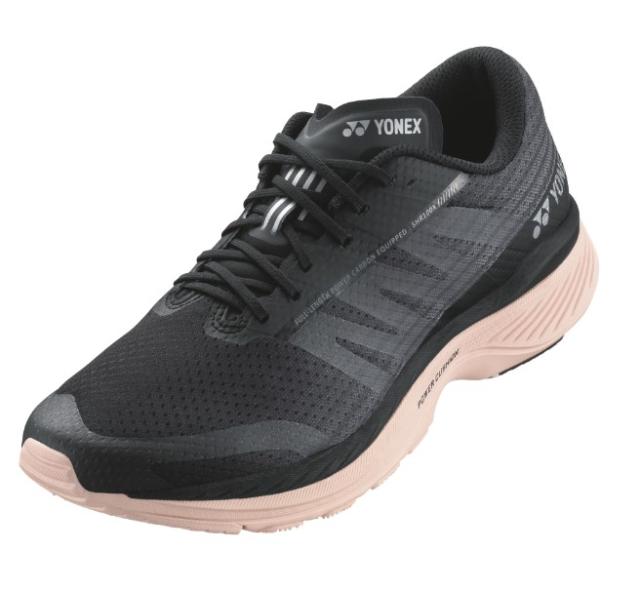 ヨネックス レディース ランニングシューズセーフラン 100X（ブラック×ライトピンク・サイズ：23.0cm） YO-SHR100XL-BKLP-23返品種別A