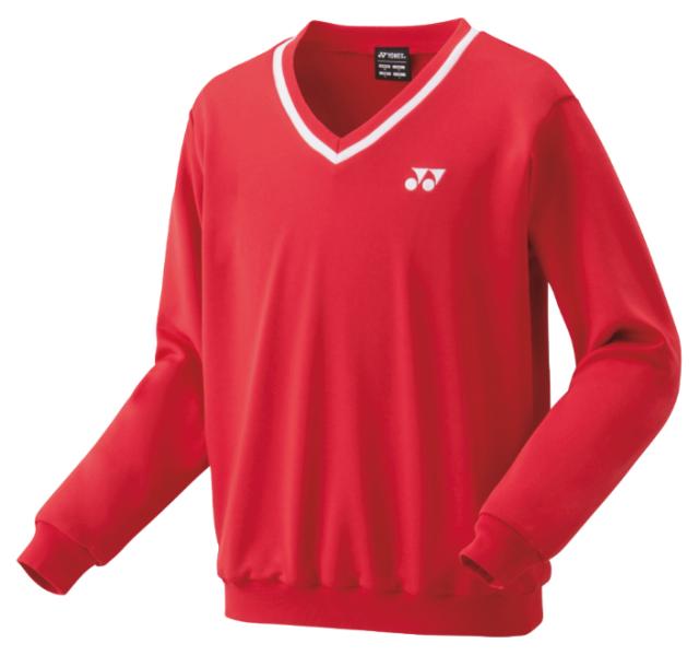 ヨネックス YO-32032-496-L ユニセックス トレーナー（サンセットレッド・サイズ：L）YONEX[YO32032496L] 返品種別A