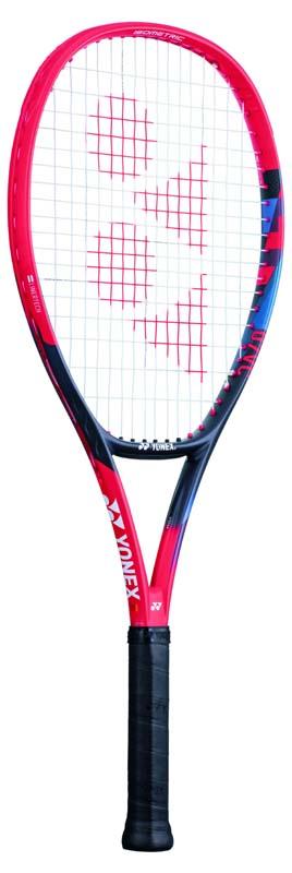 ヨネックス ジュニア 硬式テニスラケット Vコア 26（スカーレット・サイズ：G0・ガット張上済） YONEX YO-07VC26G-651-G0返品種別A