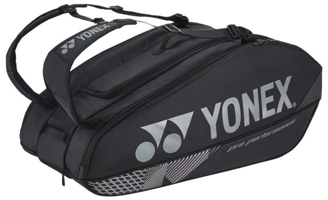 ヨネックス YO-BAG2402N-007 ラケットバッグ9(ラケット9本入れ)（ブラック）YONEX[YOBAG2402N007] 返品種別A