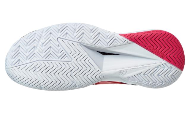 ヨネックス YO-SHTE5LAC-522-24.0 レディース テニスシューズ パワークッションエクリプション5 ウィメンAC（ゼラニウムピンク・サイズ：24.0cm）YONEX オールコート用[YOSHTE5LAC522240] 返品種別A
