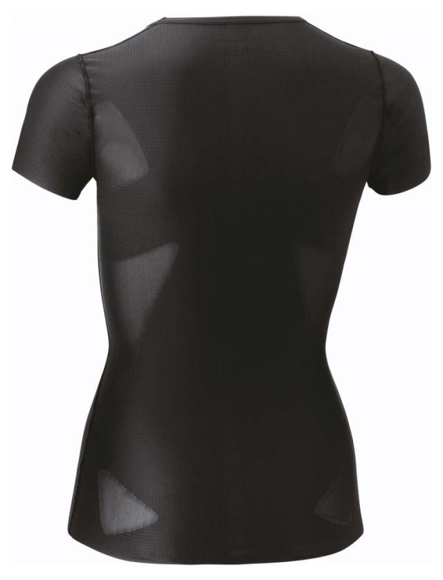 ヨネックス YO-STBA1512-007-M レディース Uネック半袖シャツ（ブラック・サイズ：M）YONEX アンダーウェア[YOSTBA1512007M] 返品種別A