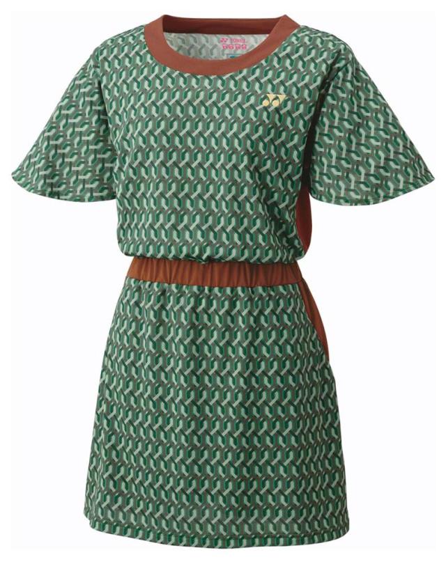 ヨネックス YO-20804-455-O レディース ワンピース（リーフグリーン・サイズ：O）YONEX[YO20804455O] 返品種別A