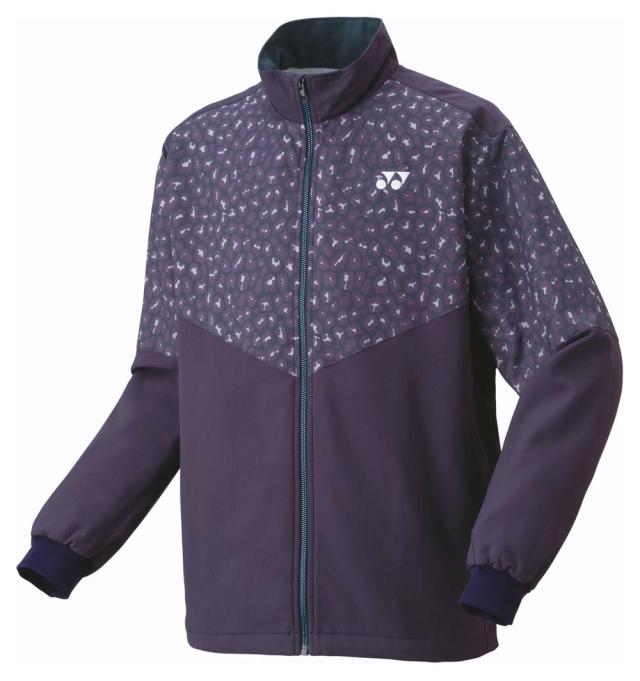 ヨネックス ユニセックス 裏地付 ウィンドウォーマーシャツ（ディープパープル・サイズ：M） YONEX YO-70099-751-M返品種別A