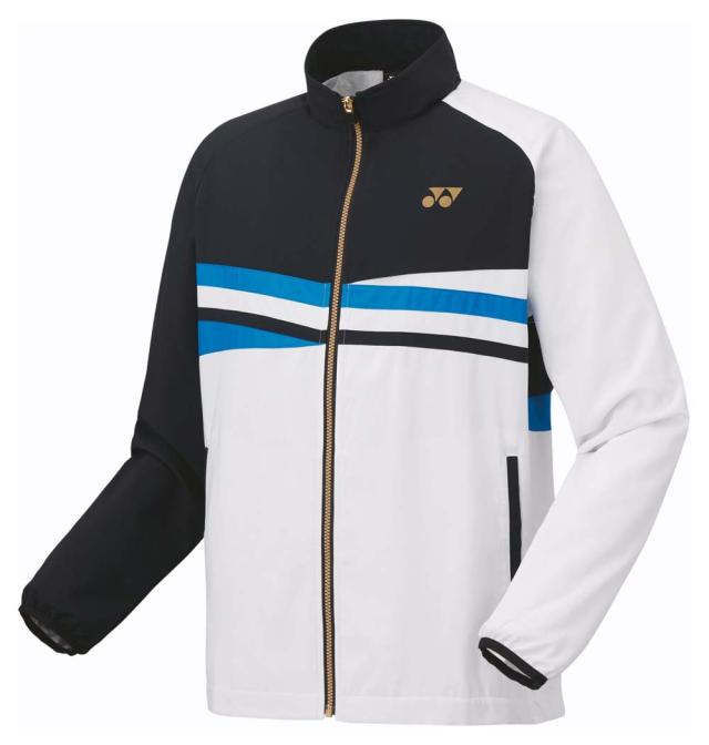 ヨネックス ユニセックス 裏地付 ウィンドウォーマーシャツ(フィットスタイル)（ブラック・サイズ：M） YONEX YO-70101-007-M返品種別A