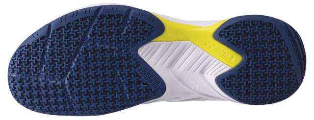 ヨネックス YO-SHBCA1-100-23.0 ユニセックス バドミントンシューズ パワークッションカスケードアクセル（ホワイト/ネイビー・サイズ：23.0cm）YONEX[YOSHBCA1100230] 返品種別A