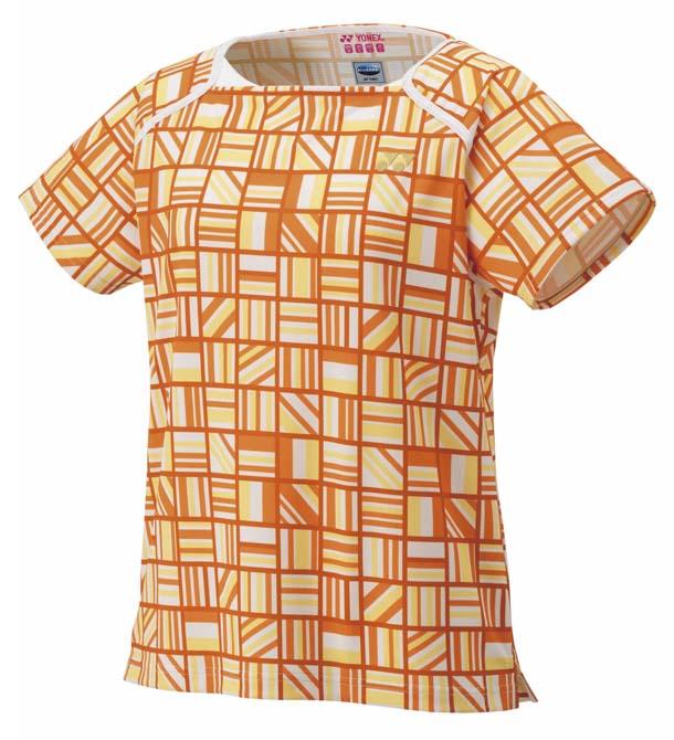 ヨネックス YO-20896-428-M レディース ゲームシャツ（ファインオレンジ・サイズ：M）YONEX[YO20896428M] 返品種別A