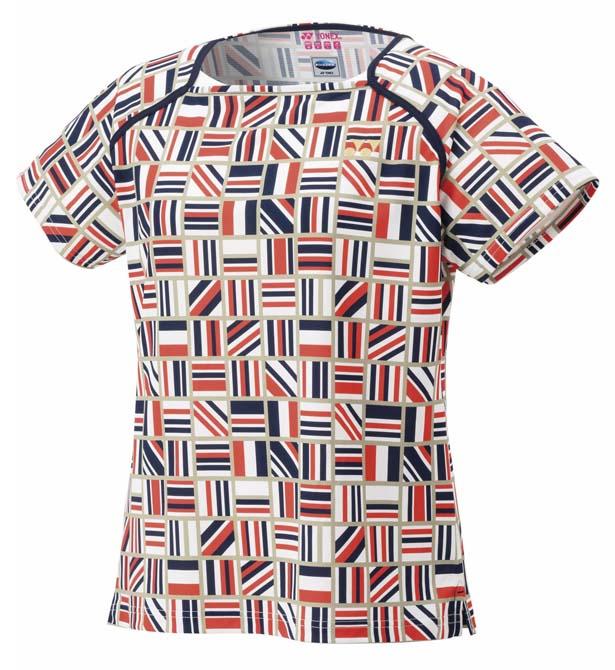 ヨネックス YO-20896-475-L レディース ゲームシャツ（コーラルレッド・サイズ：L）YONEX[YO20896475L] 返品種別A