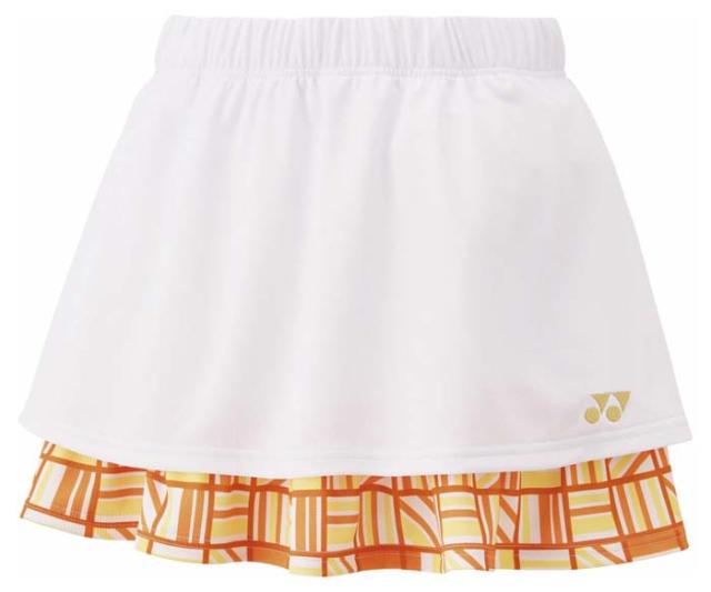 ヨネックス YO-26173-428-S レディース スカート（ファインオレンジ・サイズ：S）YONEX[YO26173428S] 返品種別A