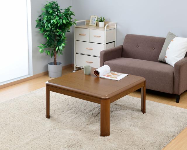YAMAZEN GKR-802H-MB 家具調コタツ（80×80cm）【暖房器具】YAMAZEN[GKR802HMB] 返品種別A YAMAZEN GKR-802H-MB 家具調コタツ（80×80cm）【暖房器具】YAMAZEN