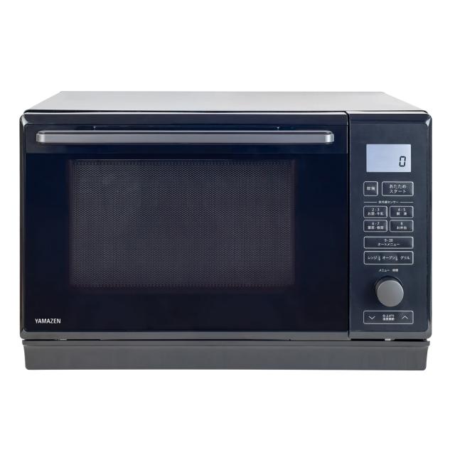 YAMAZEN NERK-F0241TSV-B 簡易スチームオーブンレンジ 24LYAMAZEN[NERKF0241TSVB] 返品種別A
