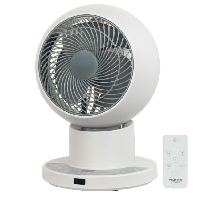 ヤマゼン　DCモーター　リビング扇風機 扇風機 DCモーター ミニリビング 90度上向き コンパクト 山善 | 山善
