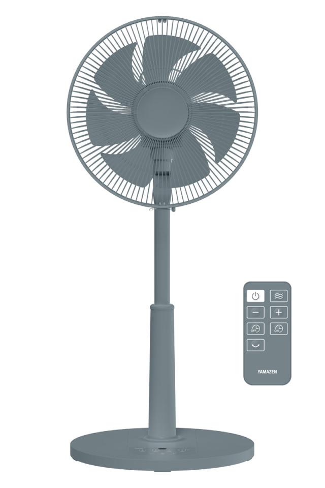 YAMAZEN RLX-CP030-A 【扇風機】DCモーター搭載 リビング扇（ブルーグレー）山善[RLXCP030A] 返品種別A