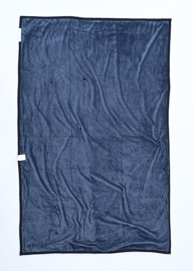 YAMAZEN 電気毛布（掛敷タイプ・188×130cm ブルー） 【暖房器具】山善　フランネルモデル 電気掛敷毛布 YMK-FK45KK-BL返品種別A