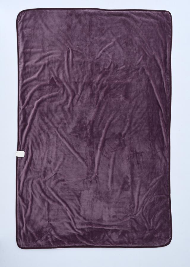 YAMAZEN 電気毛布（掛敷タイプ・188×130cm ローズ） 【暖房器具】山善　フランネルモデル 電気掛敷毛布 YMK-FK45KK-RO返品種別A