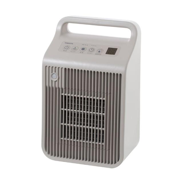 YAMAZEN 人感・温度センサー機能付きセラミックファンヒーター（ベージュ） YKDSF-VE122-C返品種別A