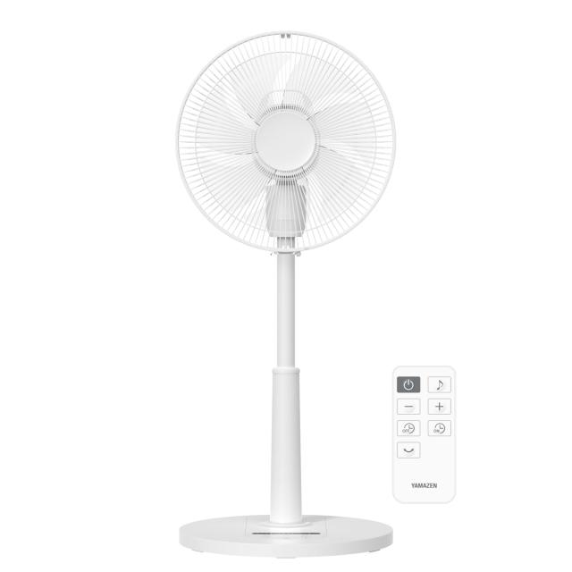 YAMAZEN 【扇風機】DCモーター搭載 リビング扇（ホワイト） RLCX-GHDP030-W返品種別A