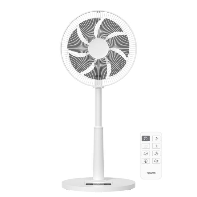 YAMAZEN RLRX-HHDP030-W 【扇風機】DCモーター搭載 リビング扇（ホワイト）節電フルリモコン式扇風機[RLRXHHDP030W] 返品種別A