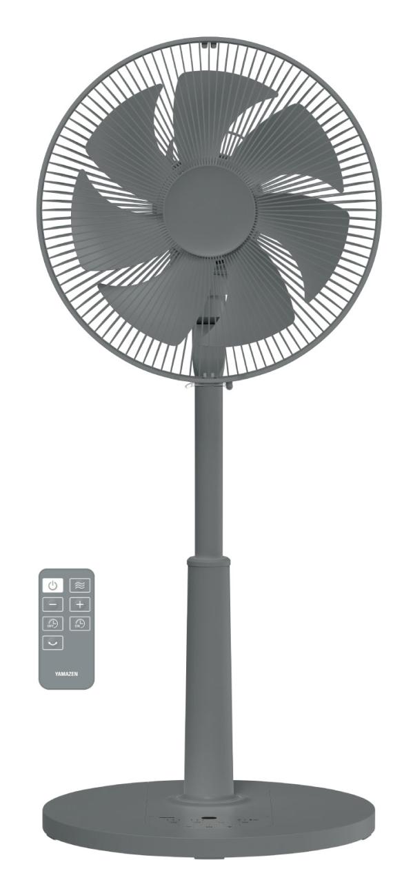 YAMAZEN RLX-CP031-H 【扇風機】DCモーター搭載 リビング扇（ダークグレー）山善 ワイヤレスフルリモコン[RLXCP031H] 返品種別A