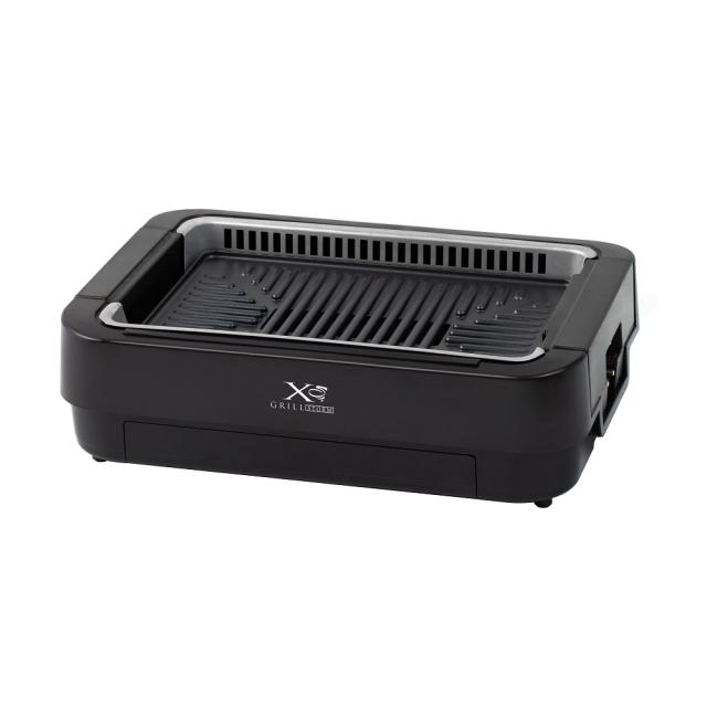 YAMAZEN NEGME-010F-B ホットプレート吸煙焼肉グリル「XGRILL STORM」[NEGME010FB] 返品種別A