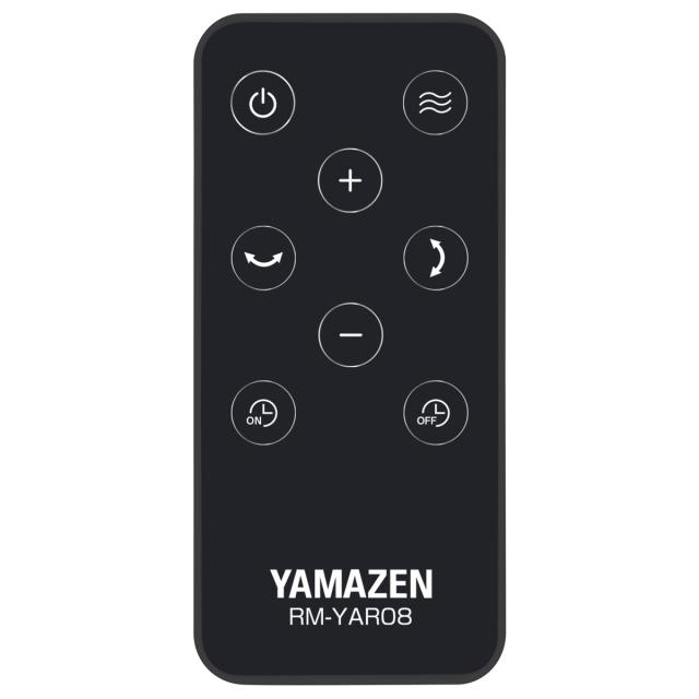 YAMAZEN YAR-RD20T-B 【扇風機】DCモーター搭載 サーキュレーター山善[YARRD20TB] 返品種別A_4