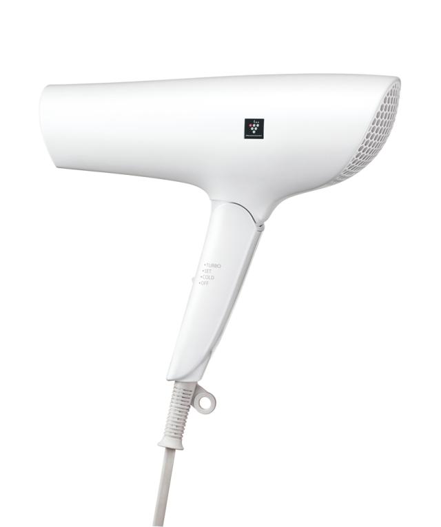 シャープ ヘアードライヤー（ルミナスホワイト） SHARP Plasmacluster Beauty プラズマクラスタードライヤー IB-P602-W返品種別A