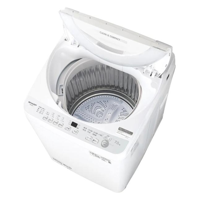 シャープ ES-GE7J-S 7.0kg 全自動洗濯機　シルバー系SHARP[ESGE7JS] 返品種別A