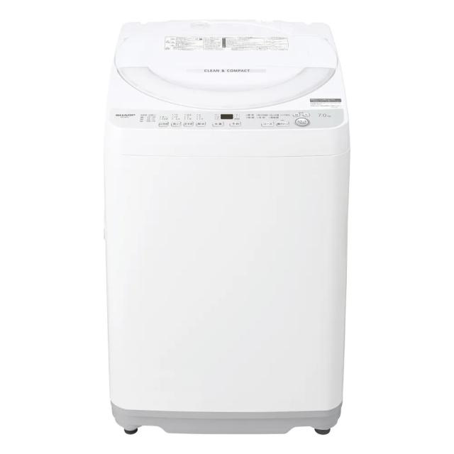 シャープ ES-GE7J-S 7.0kg 全自動洗濯機　シルバー系SHARP[ESGE7JS] 返品種別A